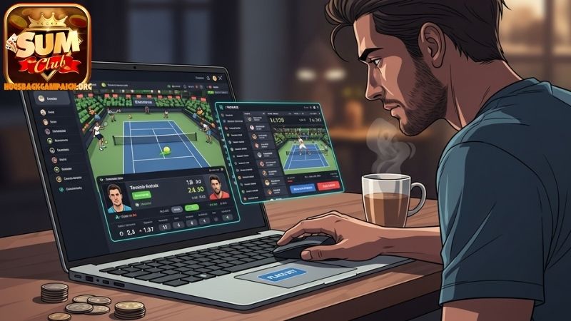 Quần vợt Sumclub kèo cược hấp dẫn 3 Lợi ích khi chơi quần vợt Sumclub